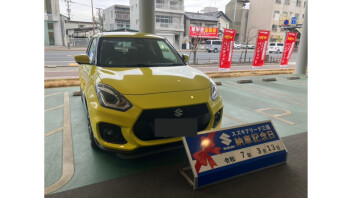 ☆★☆　M様スイフトスポーツご納車です！　☆★☆